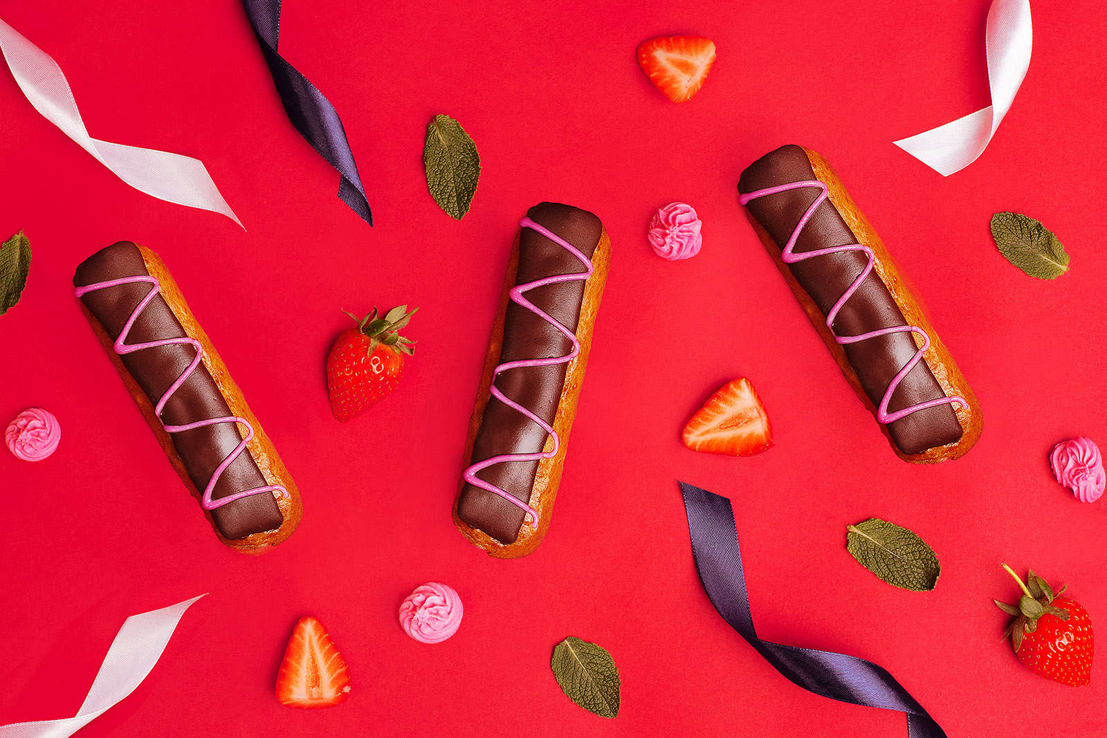 The Delicious Dessert Company Halloween Profiteroles & Eclairs