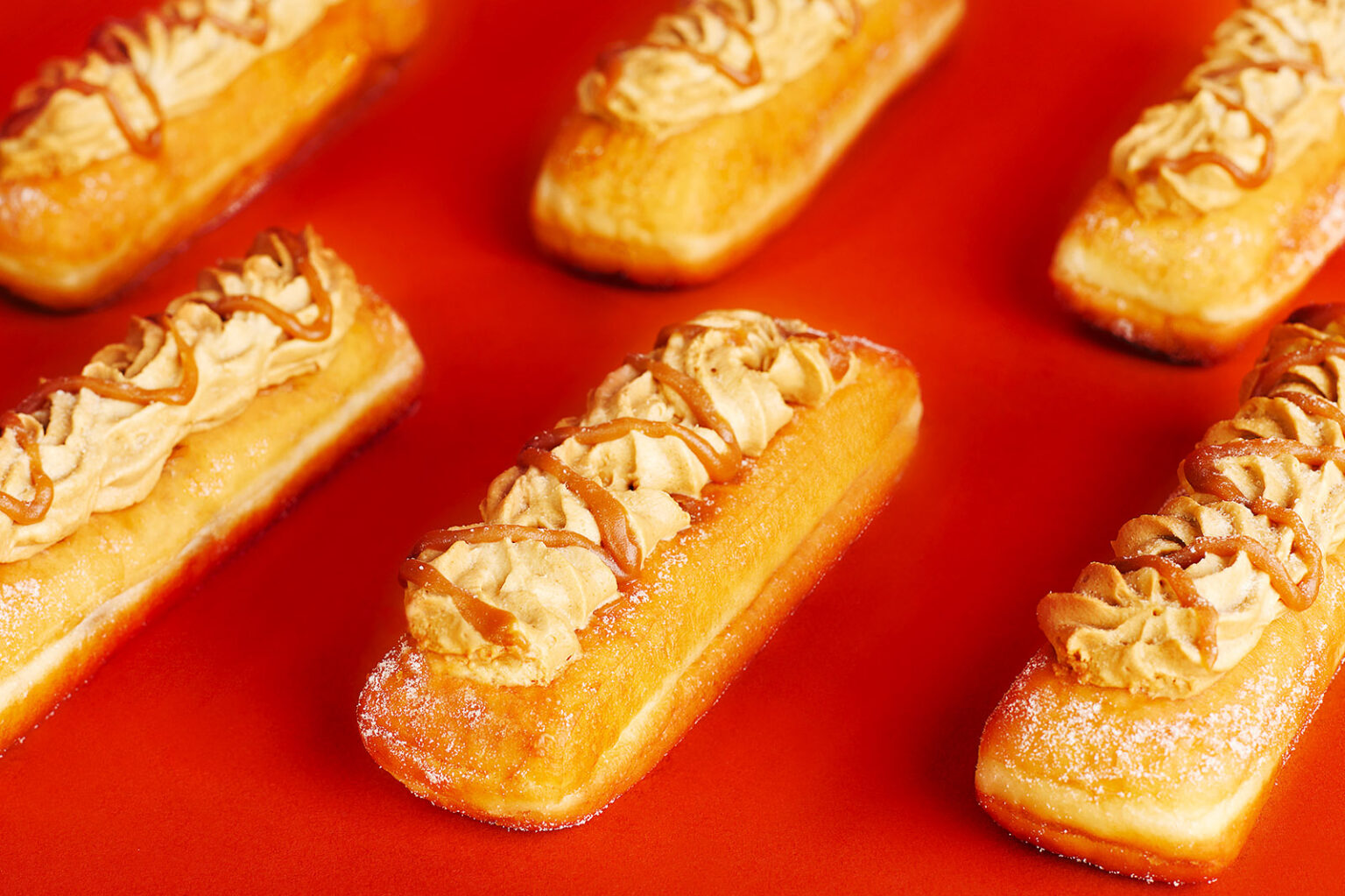 Strawberries & Cream Eclairs The Delicious Dessert Company