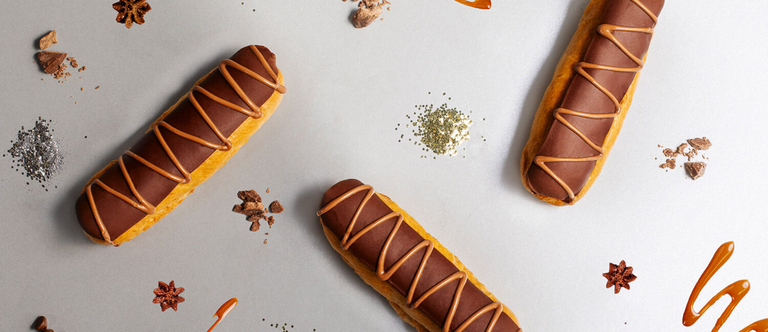 The Delicious Dessert Co Millionaire’s Eclairs
