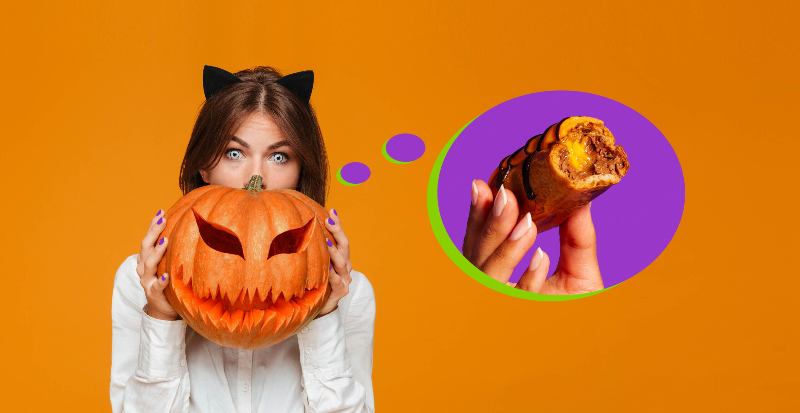 The Delicious Dessert Company Halloween Eclairs