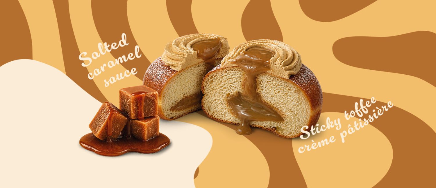 The Delicious Dessert Company Caramel & toffee delight doughnuts