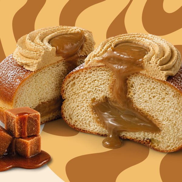 Caramel & toffee delight doughnuts