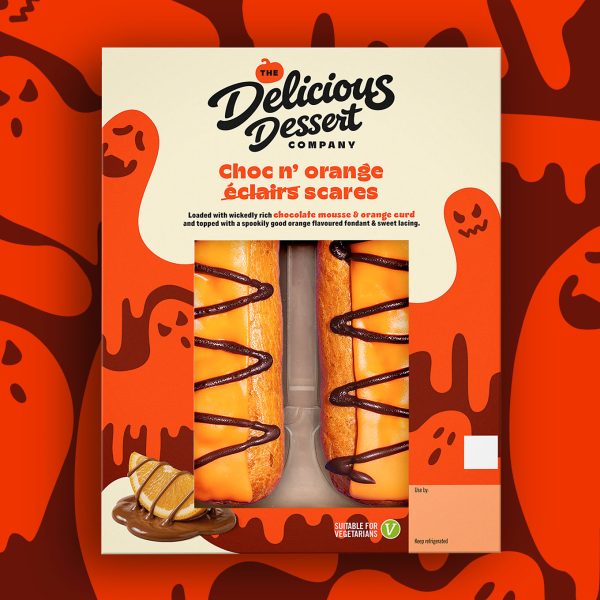 The Delicious Dessert Company Choc n’ orange éclairs scares