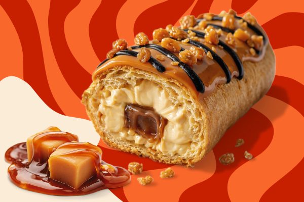 Seriously sticky toffee éclairs