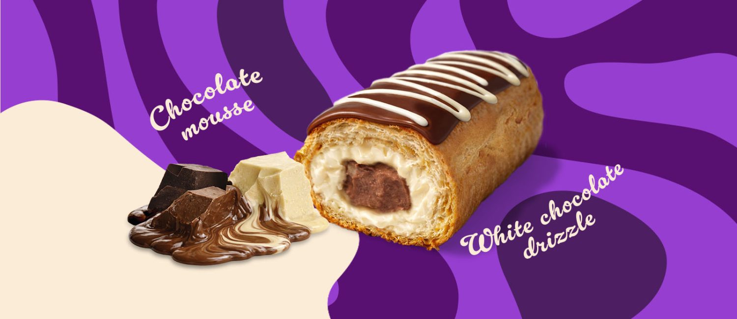 The Delicious Dessert Co Triple trouble chocolate éclairs